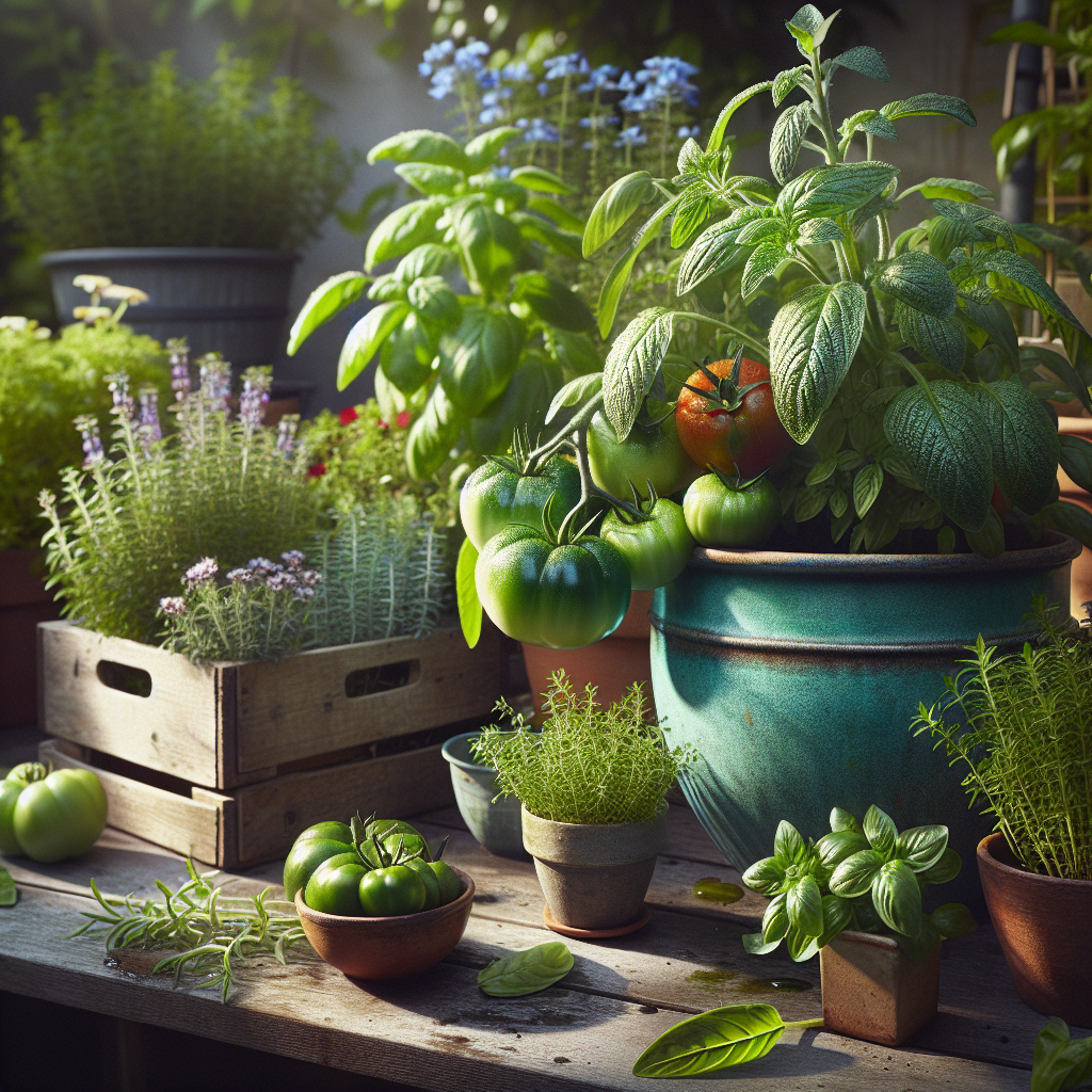 Thriving in Small Spaces Embrace the Art of Container Gardening